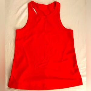Lululemon align tank, size 6, solar orange